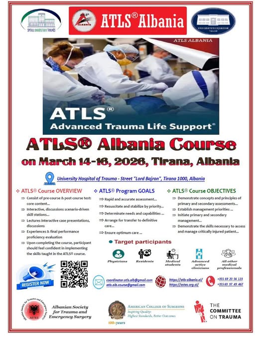 ATLS® Albania Provider Course – 11th Edition Successfully Concluded ...
